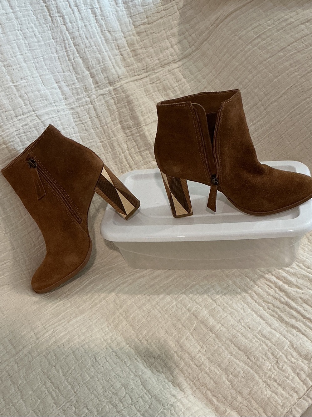 Matisse Camel Suede Ankle Boot
